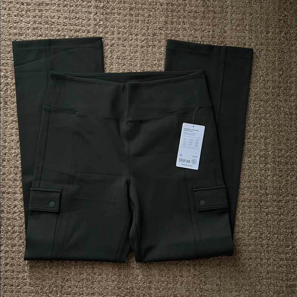 Athleta Dark Green Cargo Pant - Picture 4 of 5